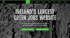 Desktop Screenshot of greencareersireland.com