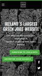 Mobile Screenshot of greencareersireland.com